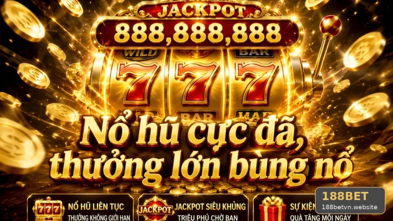 Nổ Hũ 188BET Tại 188betvn.website: Đối Chiếu Dữ Liệu Slot Và Jackpot Qua Đánh Giá Thiết Kế Âm Thanh, Hình Ảnh Cùng Khả Năng Đọc Thông Tin – Góc Kiểm Chứng Theo Tên Miền